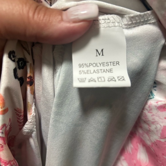 Colorful Patchwork Pattern Pants - Picture 3 of 4